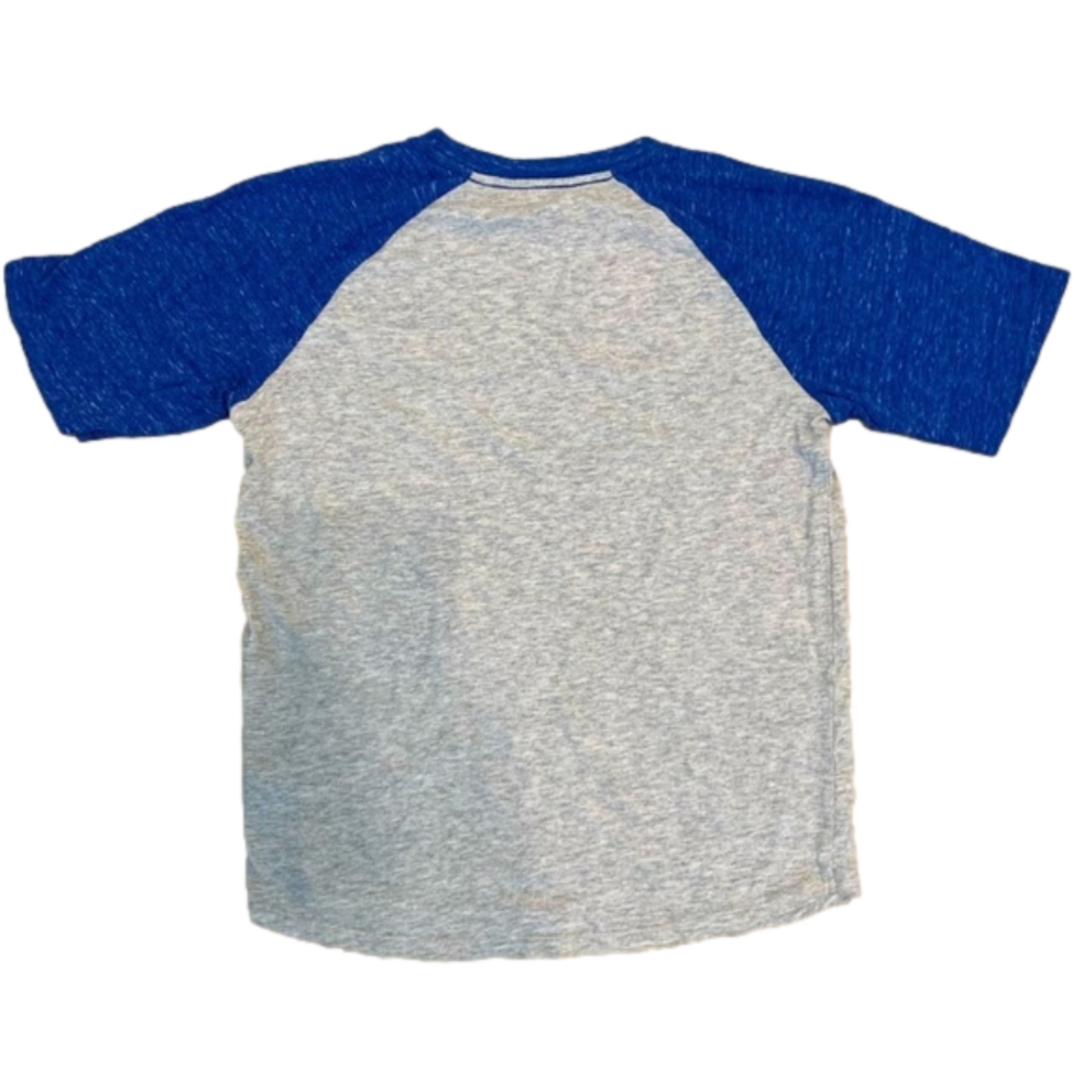 Wonder Nation Blue Gray Short Sleeve Shirt Size L (10/12) - Picture 3 of 5